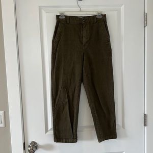 Madewell green pants